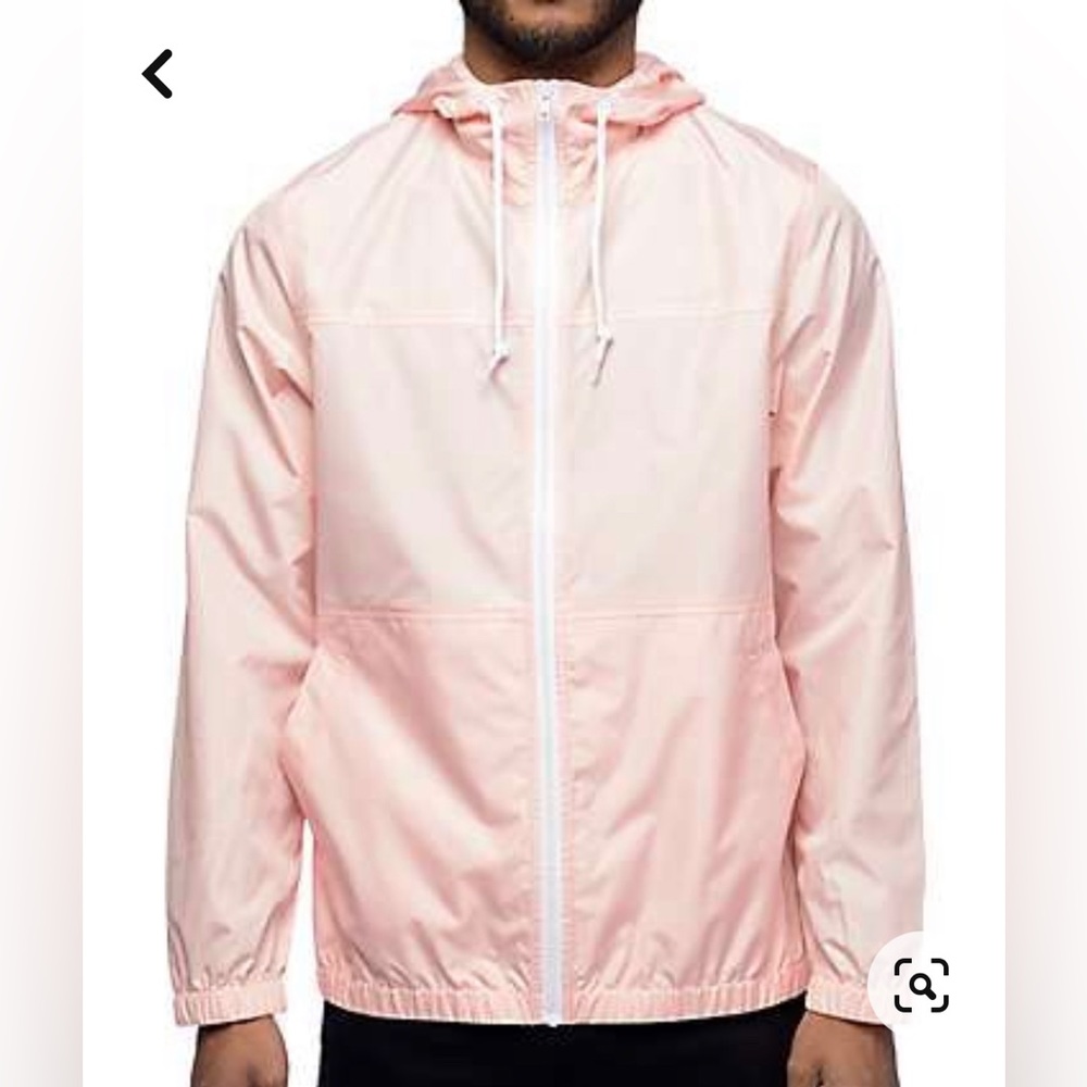 Zine XL Pink Windbreaker jacket